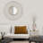Maleny Metal Round Mirror