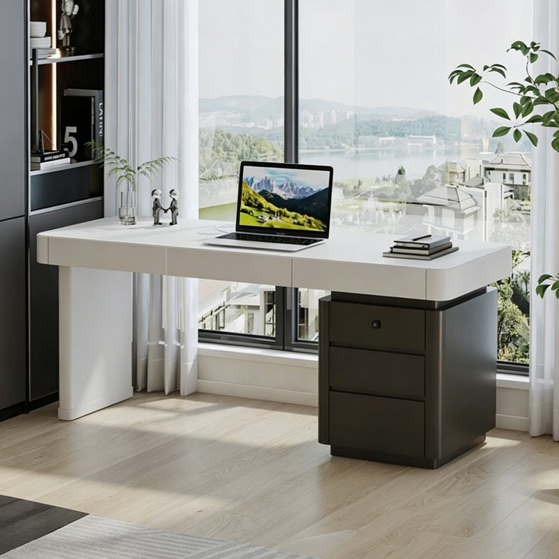 Bureau rectangulaire 62,99 ", 29.92" H x 62.99" W x 27.56" D