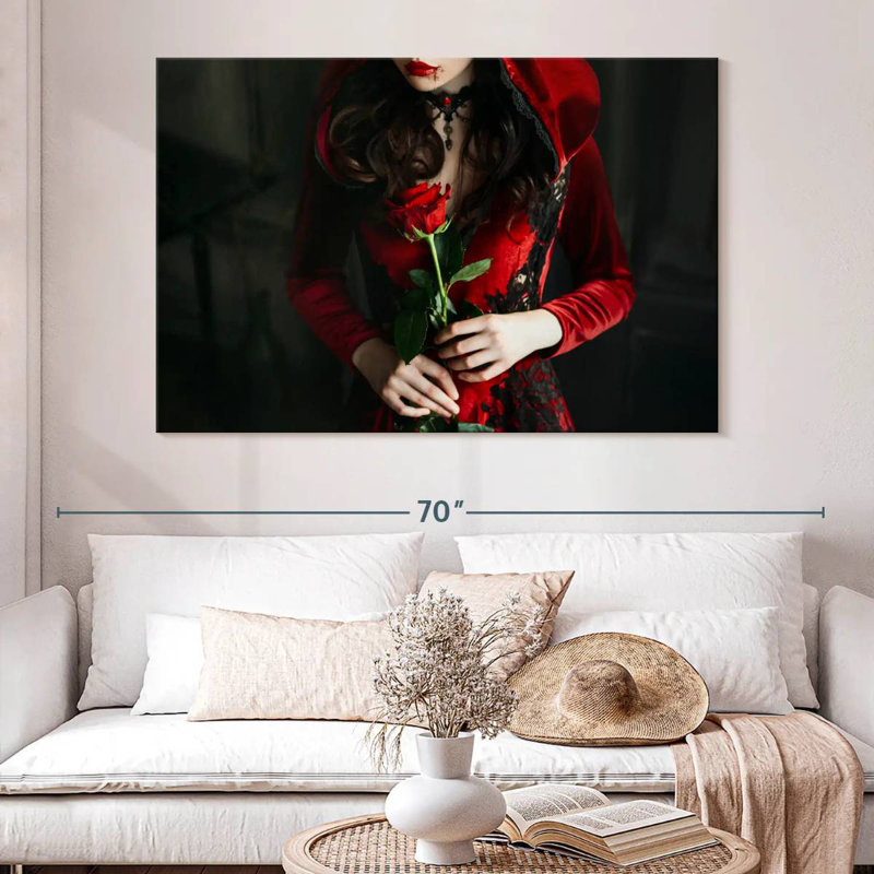 Kelan Lady Vampire, 34" H x 51" W