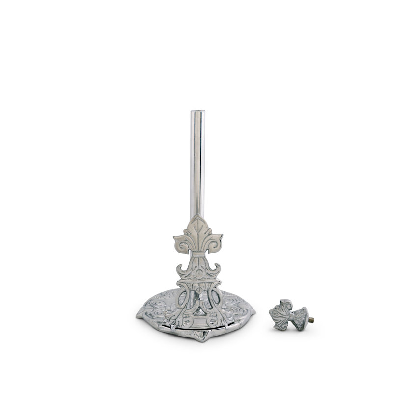 Fleur De Lis Free Standing Paper Towel Holder