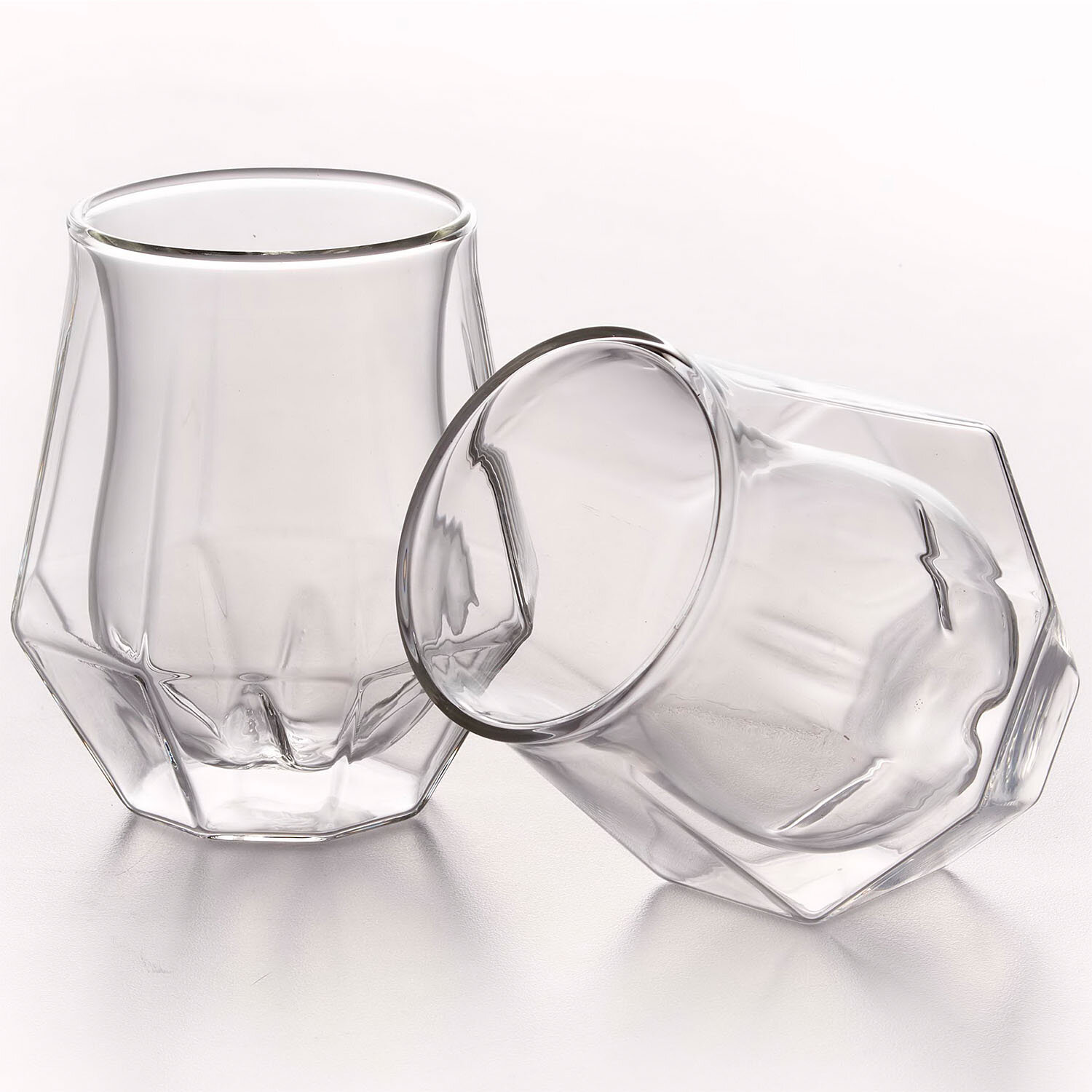 Everly Quinn Hammered 8 Oz. Glassware Set & Reviews