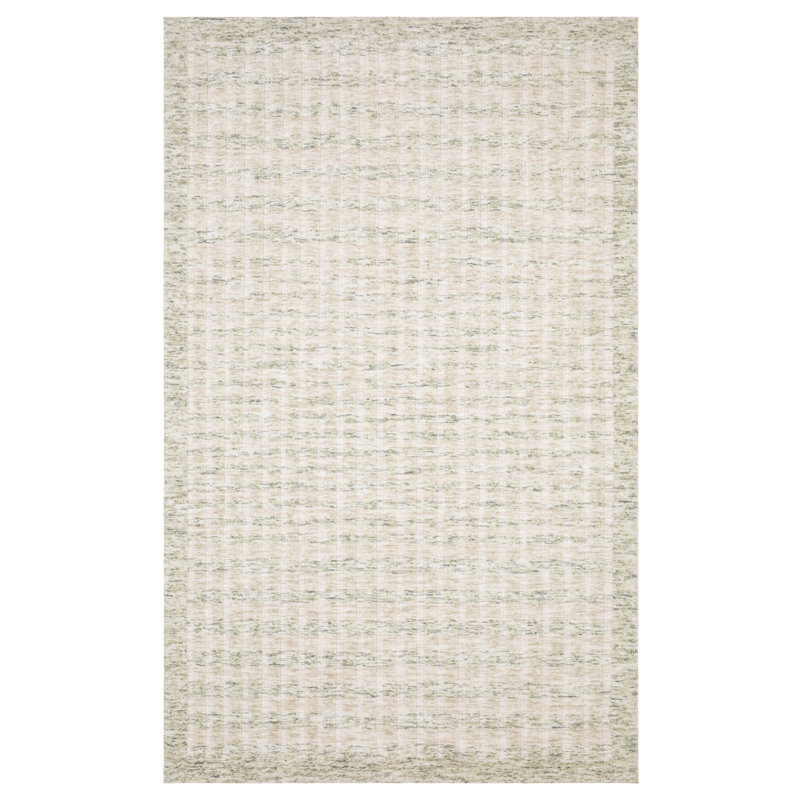 Tapis beige / sauge Bellatrix, Tapis de couloir 2 pi 6 po x 7 pi 12 po