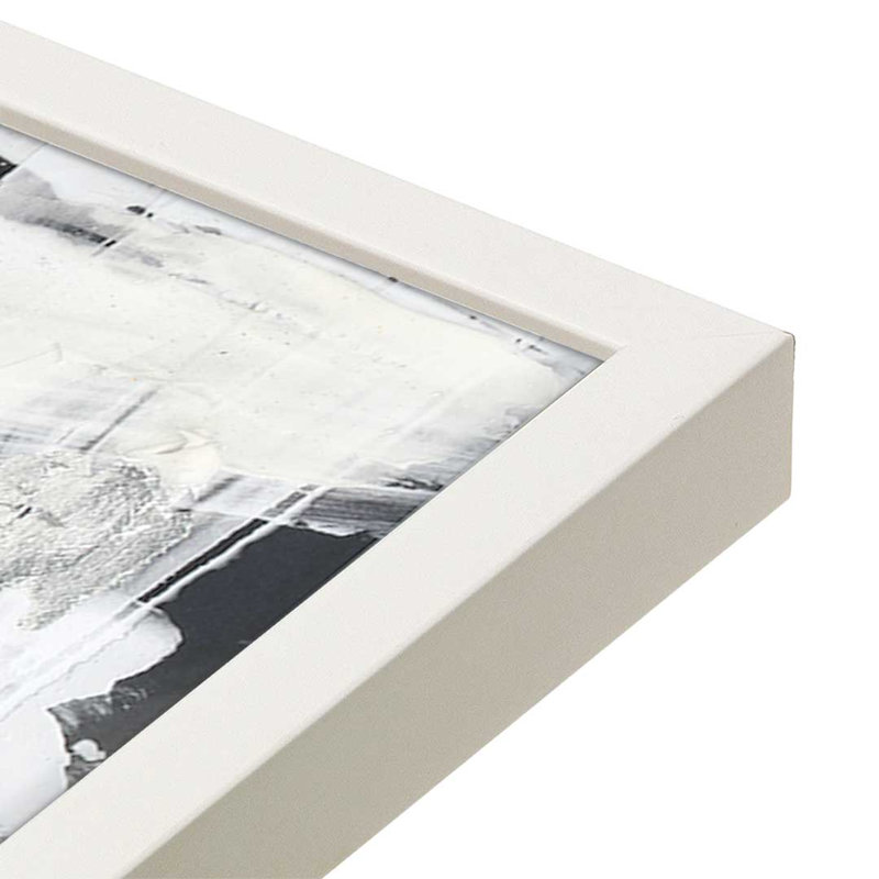 «Structural Dissonance II» par Melissa Wang, reproduction d'art, H 36 po x l 24 po, Blanc