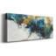 Sarcelle sur fond imprimé sur toile-102284119