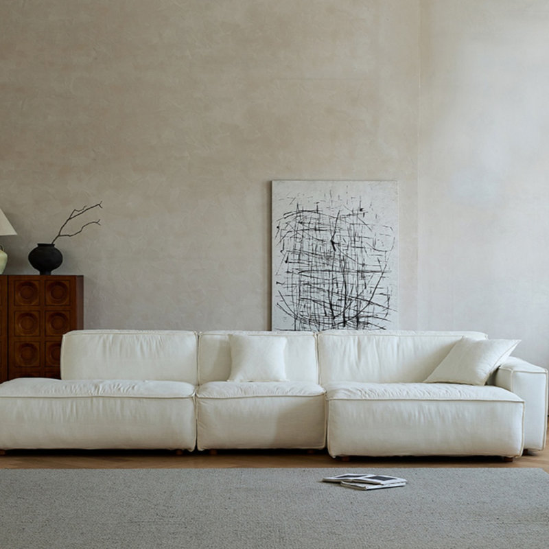 Canapé modulaire Wabi-Sabi, 4, 28,74 po x l 137,08 po x P 39,37 po