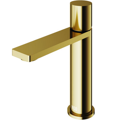 Halsey 8" H Single Handle Single Hole Bathroom Faucet