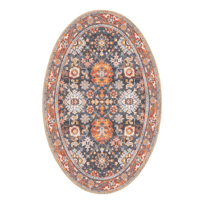 Mackenson Performance Chenille Floral Indoor Rug