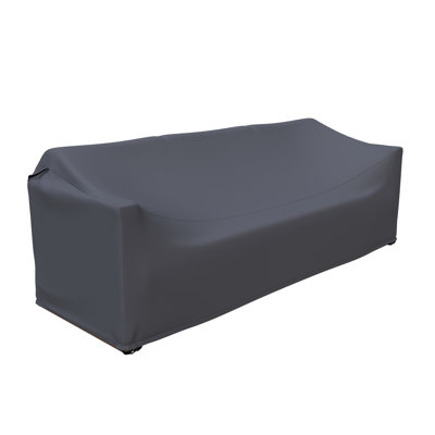 Evie-Lee 91.5'' Wide Rectangle Eucalyptus Patio Sofa Cover