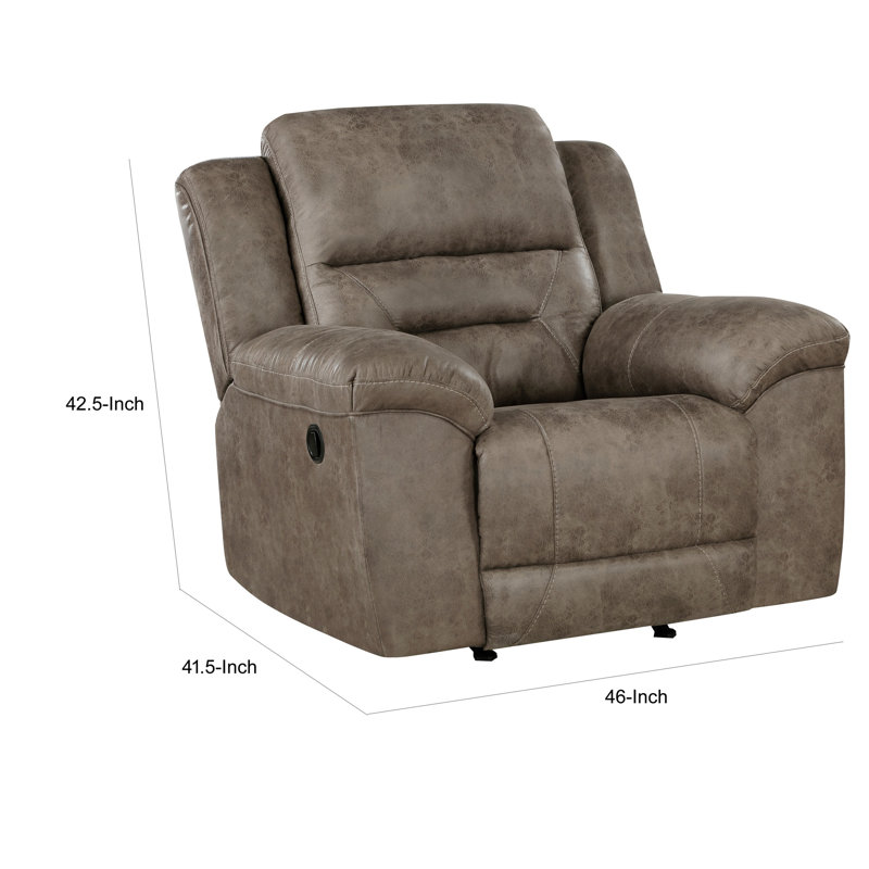 Samble Upholstered Home Theater Seat