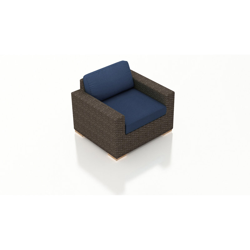 Arden Outdoor Lounge Chair, Spectrum Indigo Sunbrella®