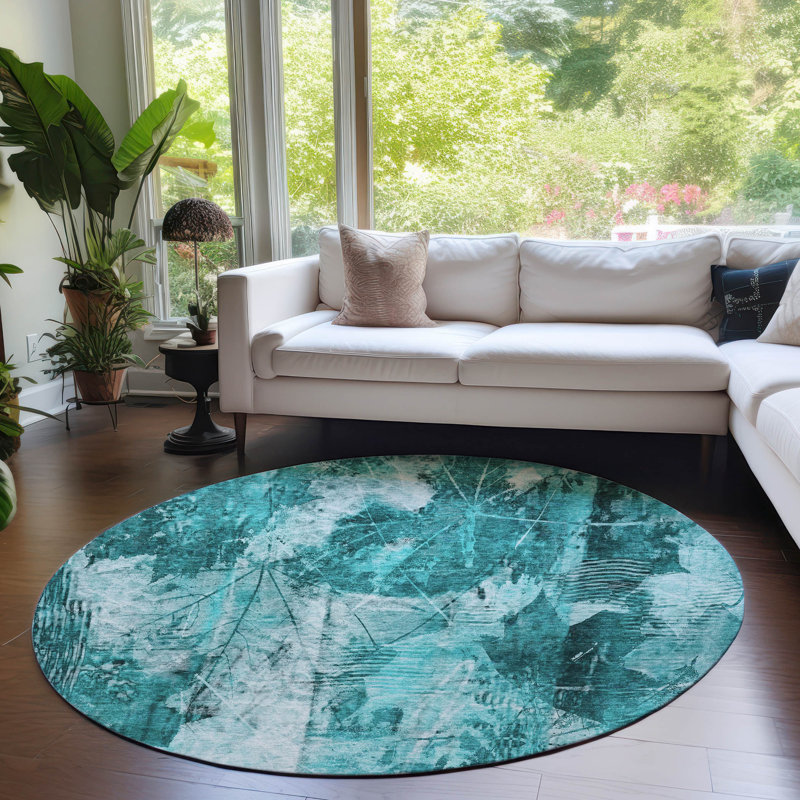 Tapis intérieur / extérieur Fellsmere, Rond 8 pi