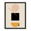 «Simple Shapes», reproduction encadrée sur toile par Daniela Santiago-88319033-88319034