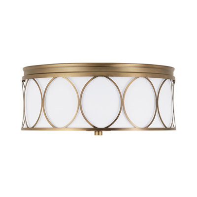 Plafonnier encastré 3 lumières 15 po Rylann