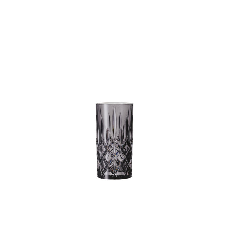 Verres à baies longues, ensemble de 2, Gris