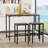 Reitz Wood and Metal 3-Piece Dining Set-1508065149-1508065146