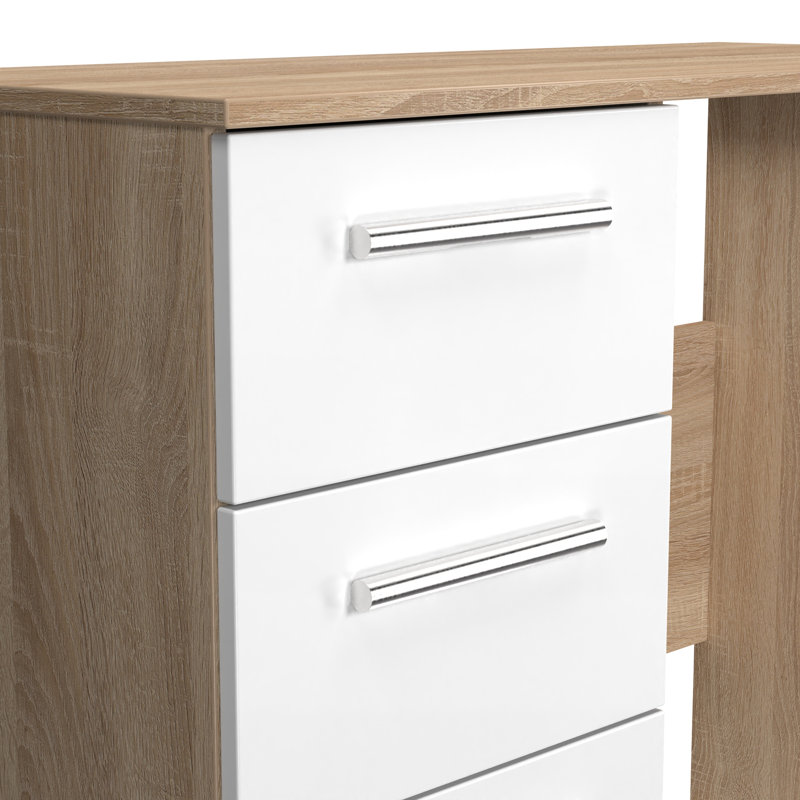 Bhaga Dressing Table, White Matt/Bardolino