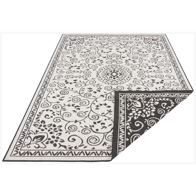 Leyte Flatweave Black Rug