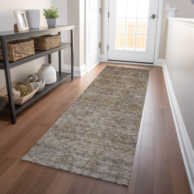 Tapis d'intérieur / extérieur brun Glenra 