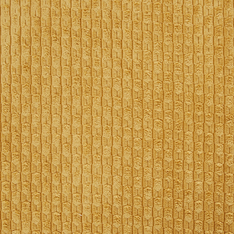 Indoor Corduroy Egg Chair Cushion, Becklee Mustard