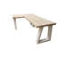 Mirando L-Shaped Solid Wood Top Writing Desk-63689866-63689865