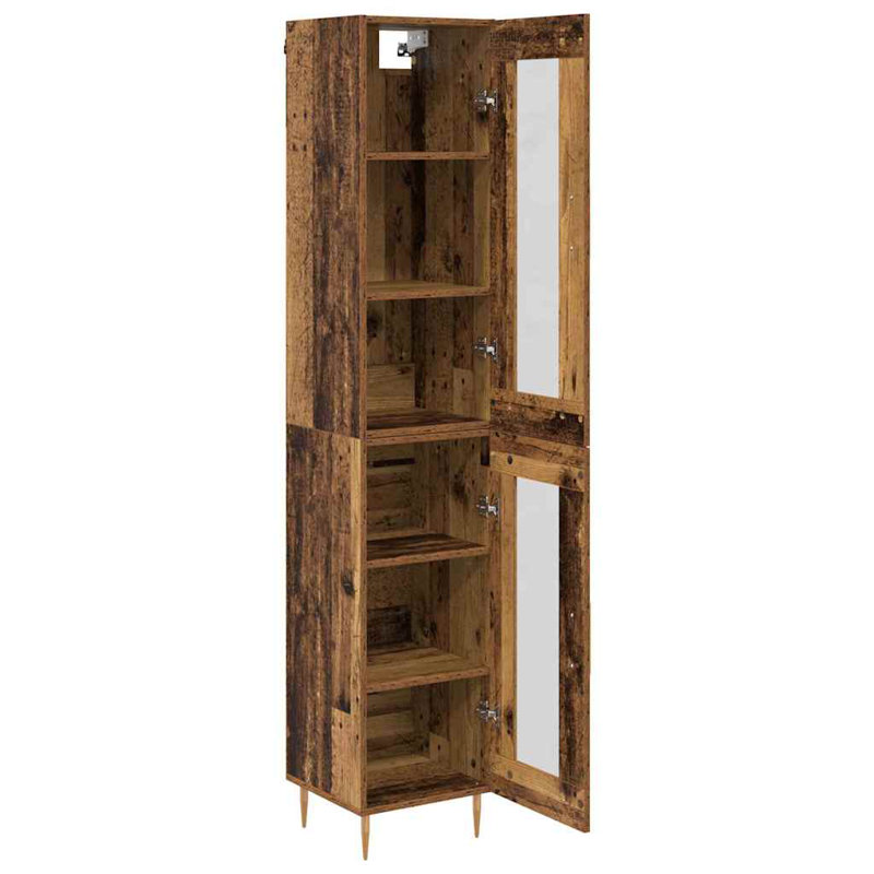34.5cm Sideboard, Old Wood