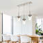 Luminaire suspendu pour îlot de cuisine 3 lumières Konyn-1743349187