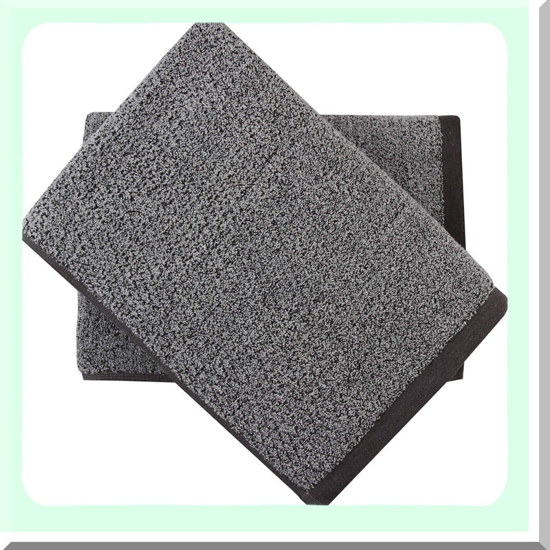 Luxury Soft Gray Bath Towels - 2 Pack, 30x56 Inch, Ultra Absorbent & Quick Dry