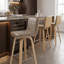 Werth 35,5 po Tabouret de bar en H-125262721-125262723