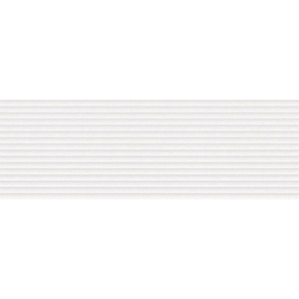 Decor Avenue 3D Concept White 12x36 Ceramic Tile