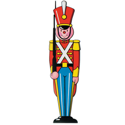 Découpe de soldat de Noël