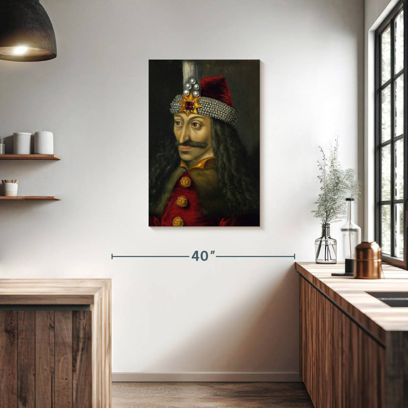 Leisha, l'empaleur, H 36 po x l 24 po