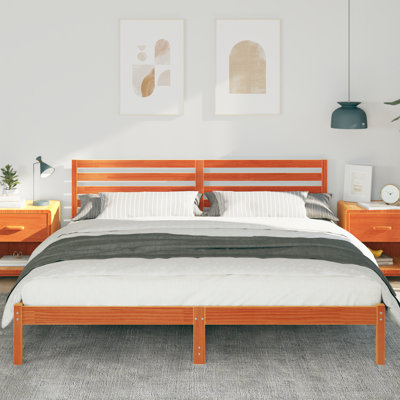 Solid Wood Bed Frame