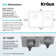 KRAUS Quarza™ 33" L Dual Mount 60/40 Double Bowl Granite Kitchen Sink and Strainers
