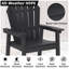 Hautes chaises Adirondack d'extérieur-904927273