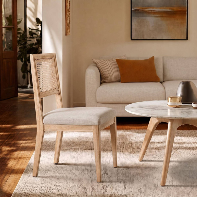 Wood Dining Chair, Light Brown