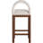 Conrad Letcher Linen Textured Fabric Counter Stool-1357421418
