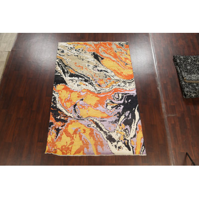 Jerrome One-of-a-Kind 6'2" X 9'6" New Age Area Rug in