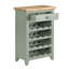 16 Bottle Floor Wine Bottle Rack in-15967776
