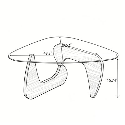 Table basse 43 po