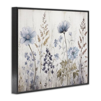 Blue Nature Blossoms Giclee Art by Sasha