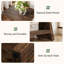 Banc d'entrée en bois massif à 2 niveaux, banc de chaussures pour l'intérieur-1875187907