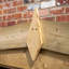 197.5cm W x 80.8cm D Solid Wood Log Store