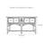 Retro Multifunctional Practical Console Cabinet