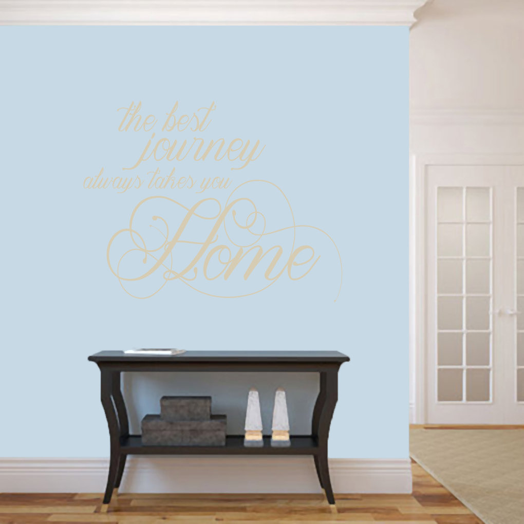 Text & Numbers Non-Wall Damaging Wall Decal Charlton Home® 