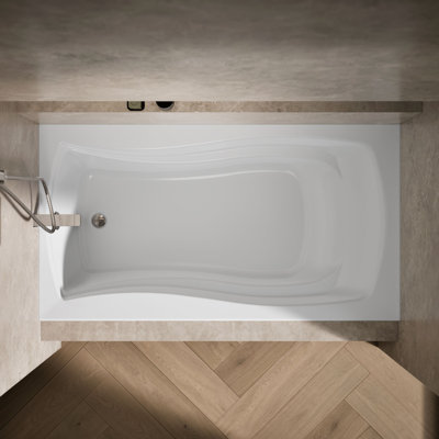 Mariposa 66" x 36" Drop In Soaking Bathtub