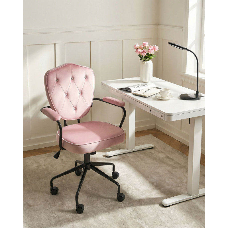 Office Chair, Pink