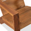 Chaise Adirondack résistante aux intempéries Renae