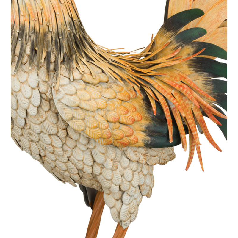 Buff Rooster Decor LG