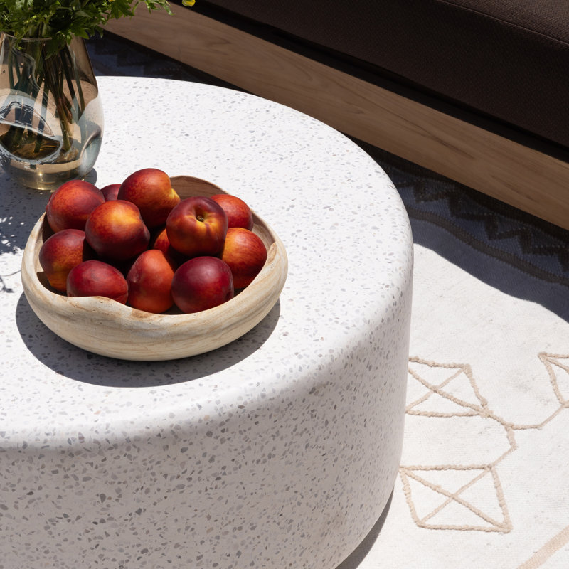 Adriti Terrazzo Outdoor Coffee Table