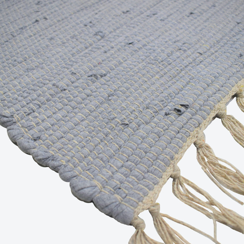 Dilley Solid Colour Hand Woven Indoor / Outdoor Area Rug, Rectangle 120 x 180cm